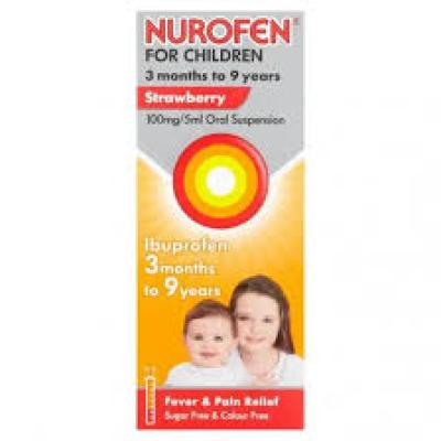 Cough Cold & Flu, Nurofen Children(Cold,Pain,Fever)S/Berry 100Ml